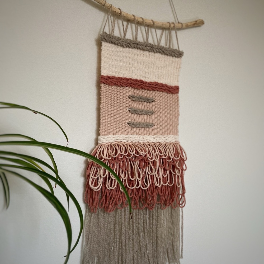 SOLD - Handmade Woven Wall Hanging
